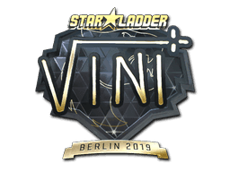 VINI (Gold) CS2 Sticker