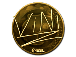 VINI (Gold) CS2 Sticker