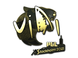 VINI (Gold) CS2 Sticker