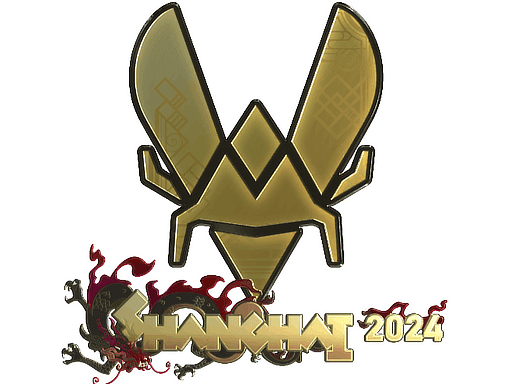 Vitality (Gold) CS2 Sticker