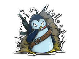 War Penguin CS2 Sticker