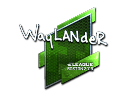 wayLander (Foil) CS2 Sticker