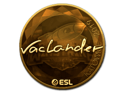 wayLander (Gold) CS2 Sticker