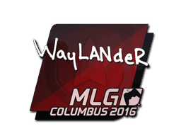 wayLander CS2 Sticker