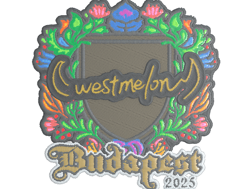 westmelon (Embroidered) CS2 Sticker