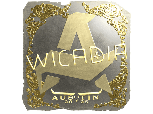 Wicadia (Gold) CS2 Sticker