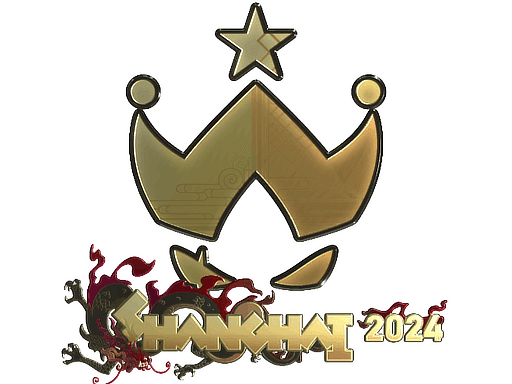 Wildcard (Gold) CS2 Sticker