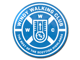 Windy Walking Club CS2 Sticker