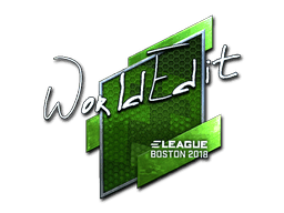 WorldEdit (Foil) CS2 Sticker