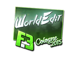 WorldEdit (Foil) CS2 Sticker