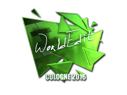 WorldEdit (Foil) CS2 Sticker