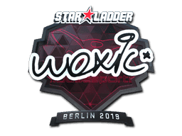 woxic (Foil) CS2 Sticker