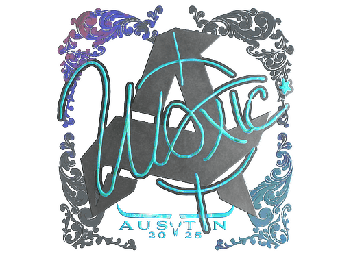 woxic (Holo) CS2 Sticker