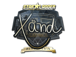 xand (Gold) CS2 Sticker