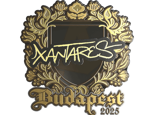 XANTARES (Gold) CS2 Sticker