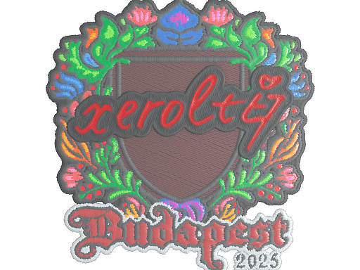xerolte (Embroidered) CS2 Sticker