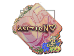 xertioN (Holo) CS2 Sticker