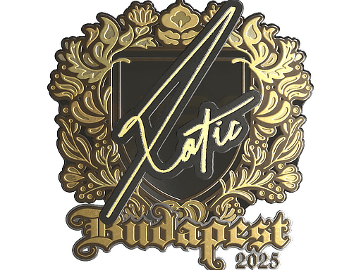 XotiC (Gold) CS2 Sticker