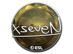 xseveN (Foil) CS2 Sticker