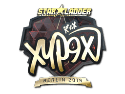 Xyp9x (Gold) CS2 Sticker