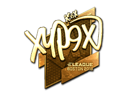 Xyp9x (Gold) CS2 Sticker