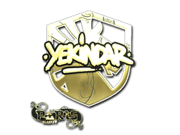 YEKINDAR (Gold) CS2 Sticker
