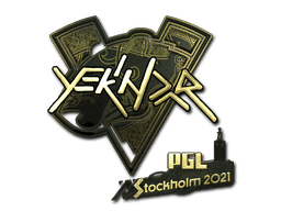 YEKINDAR (Gold) CS2 Sticker