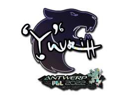 yuurih (Glitter) CS2 Sticker