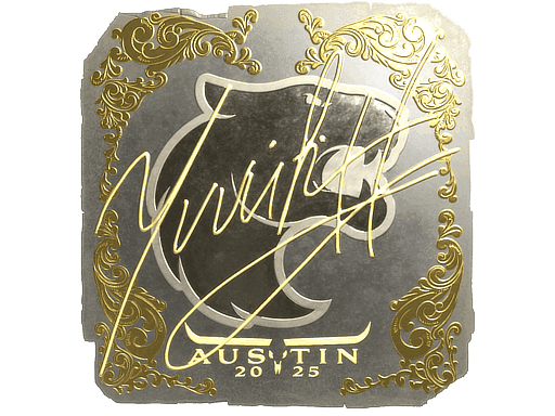 yuurih (Gold) CS2 Sticker