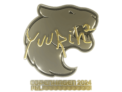 yuurih (Gold) CS2 Sticker