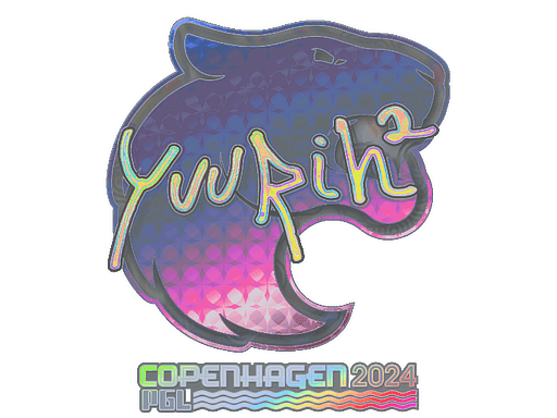 yuurih (Holo) CS2 Sticker