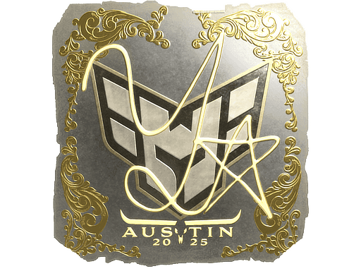 yxngstxr (Gold) CS2 Sticker