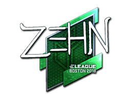 zehN (Foil) CS2 Sticker