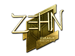 zehN (Gold) CS2 Sticker