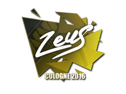 Zeus CS2 Sticker