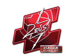 Zeus (Foil) CS2 Sticker