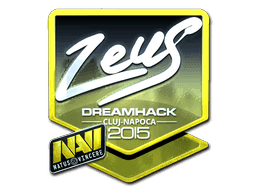 Zeus (Foil) CS2 Sticker
