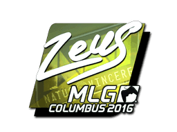 Zeus (Foil) CS2 Sticker