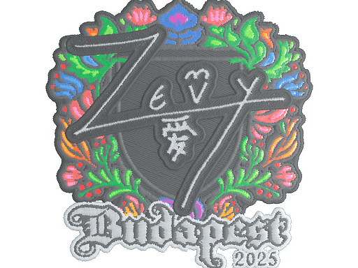 zevy (Embroidered) CS2 Sticker