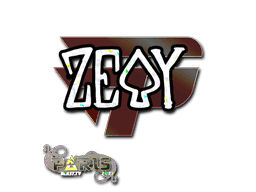 zevy (Glitter) CS2 Sticker