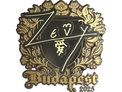 zevy (Gold) CS2 Sticker