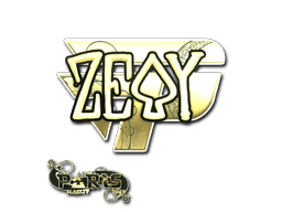 zevy (Gold) CS2 Sticker