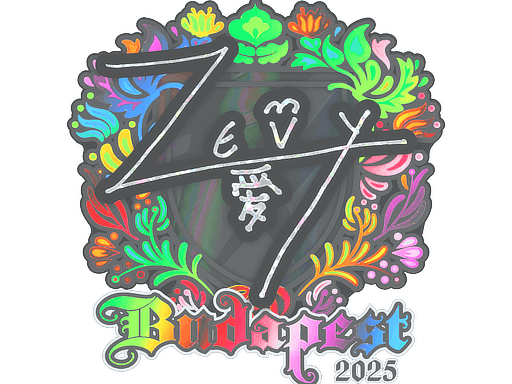 zevy (Holo) CS2 Sticker