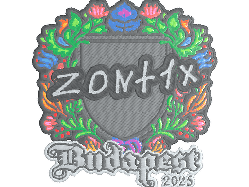 zont1x (Embroidered) CS2 Sticker