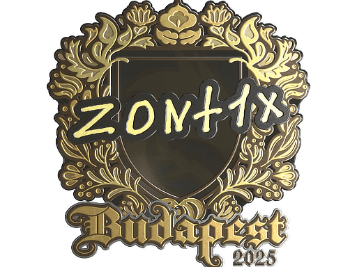 zont1x (Gold) CS2 Sticker