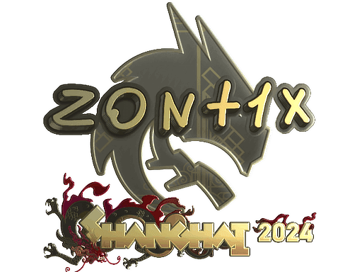zont1x (Gold) CS2 Sticker