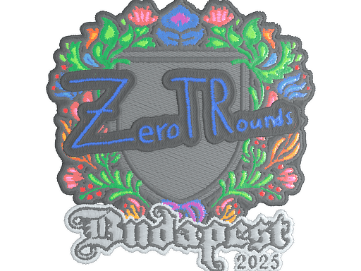ztr (Embroidered) CS2 Sticker