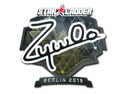 ZywOo (Foil) CS2 Sticker