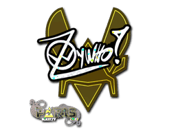 ZywOo (Glitter) CS2 Sticker