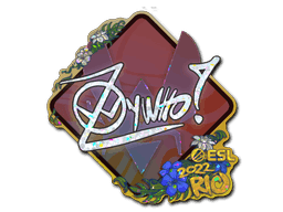 ZywOo (Glitter) CS2 Sticker